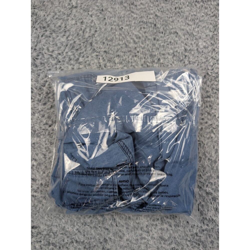 Lucky Brand Pants Women Extra Large Blue Cargo Normcore Relaxed Preppy Casual - Picture 9 of 9